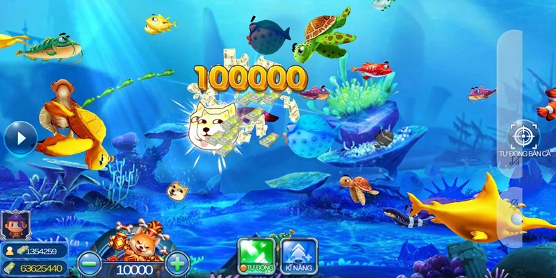 Bắn Cá Rồng Thần - Game 3d Giải Trí Bậc Nhất Hiện Nay 4 Bạn cần liên tục nâng cấp súng và trang bị mới để tăng cường sức mạnh khi bắn cá